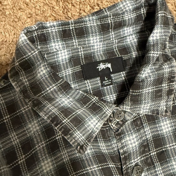 Stussy Flannel Shirt - Picture 2 of 3